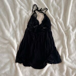 Lace cami mini dress